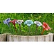 Glazen bloem Lelie bont 25cm Glazen bloem Lelie bont 25cm