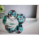 Glazen bloem Lelie turquoise 25cm Glazen bloem Lelie turquoise 25cm