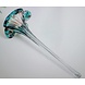 Glazen bloem Lelie turquoise 25cm Glazen bloem Lelie turquoise 25cm