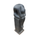 Beeld figuur op zuil Denker 100cm Beeld figuur op zuil Denker 100cm