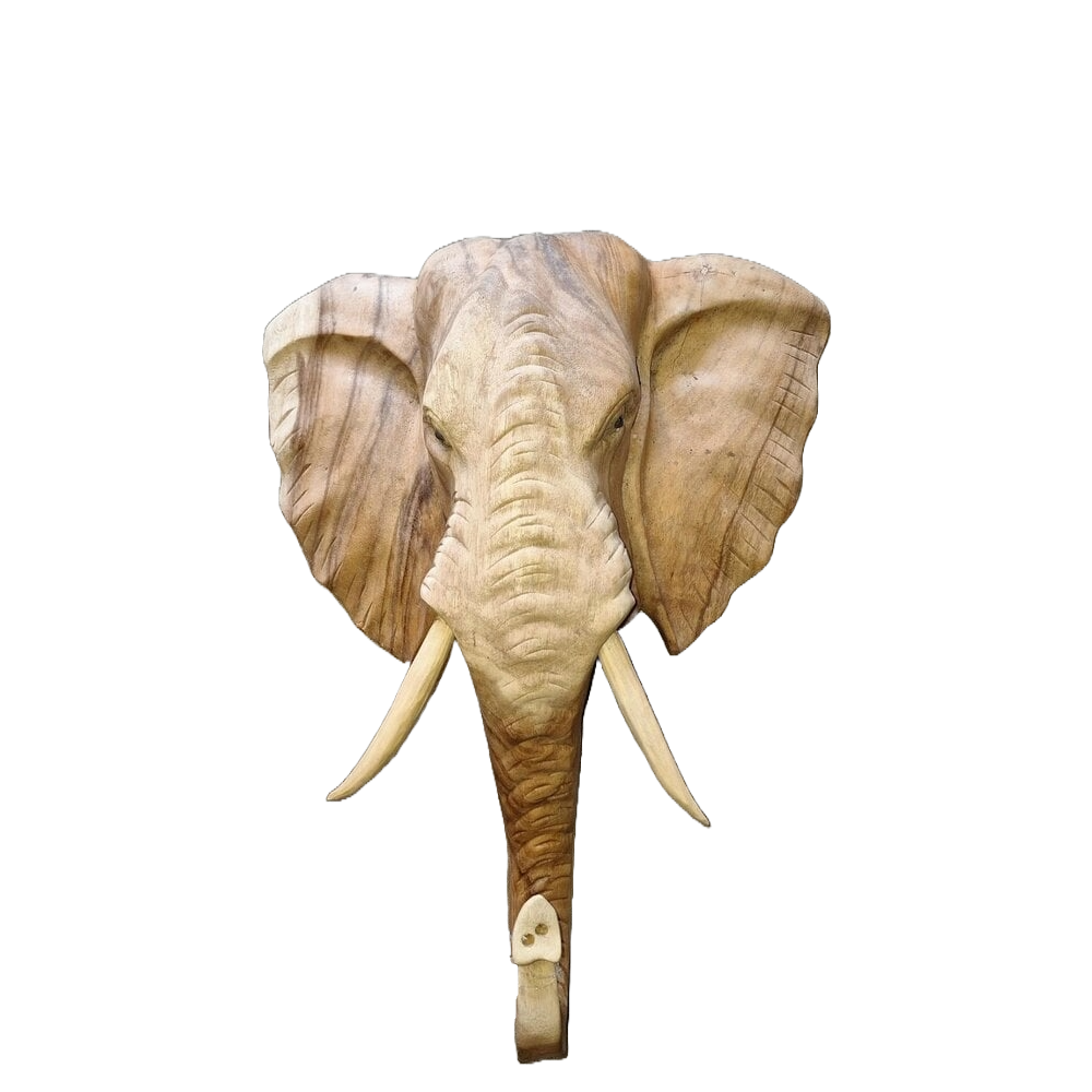 Wall Elephant Head 80cm - Eliassen Home & Garden Pleasure