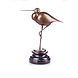 Beeld brons ooievaar 25cm Beeld brons ooievaar 25cm