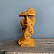 Beeld gietijzer Zwijgen 30cm Beeld gietijzer Zwijgen 30cm