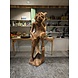 Beeld hout kabouter klein 60cm Beeld hout kabouter klein 60cm