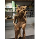 Beeld hout kabouter klein 60cm Beeld hout kabouter klein 60cm