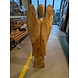 Beeld hout engel 100cm Beeld hout engel 100cm
