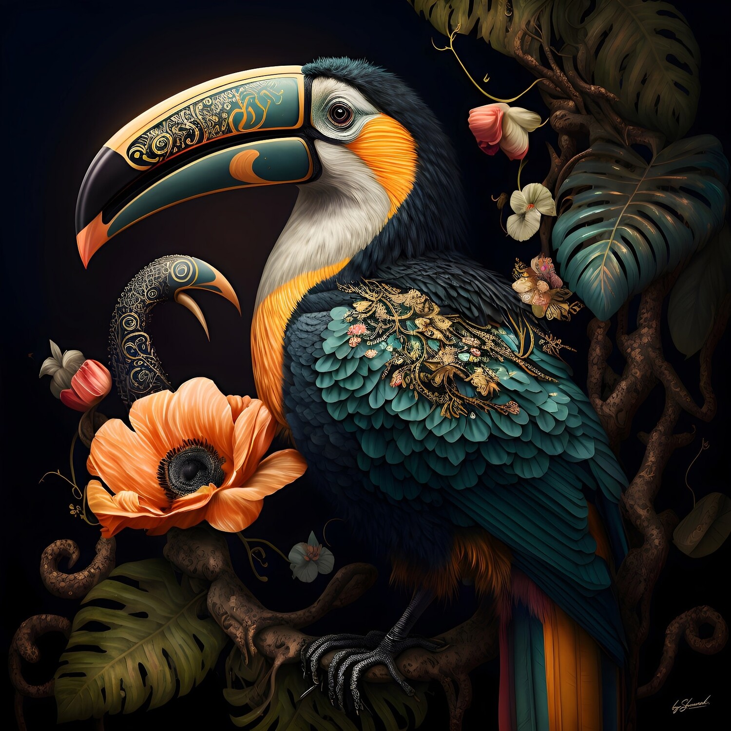 ⛰GlasFliesenmalerei M.H【Wintermärchen】 【公式通販】