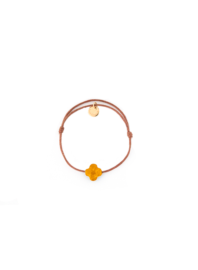 Armband Geboortesteen November Citrien