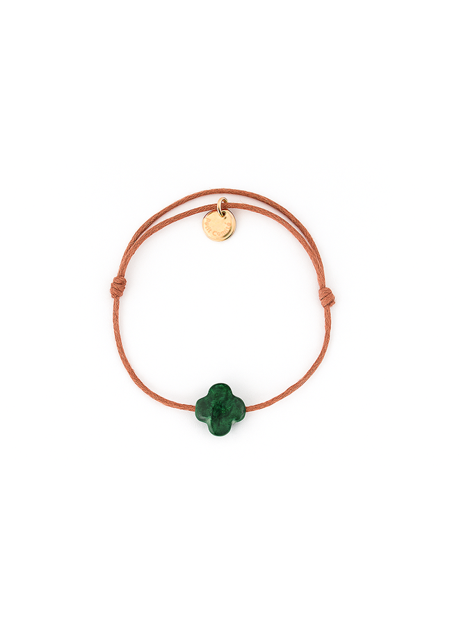 Armband Geboortesteen Mei Smaragd