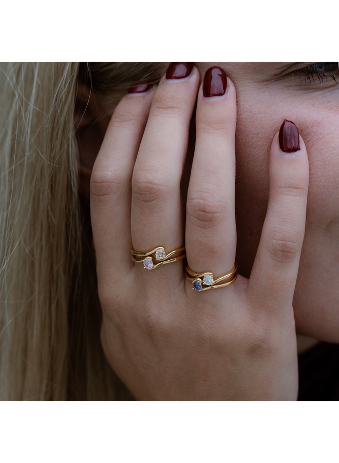 Geboortesteen Ring juli robijn