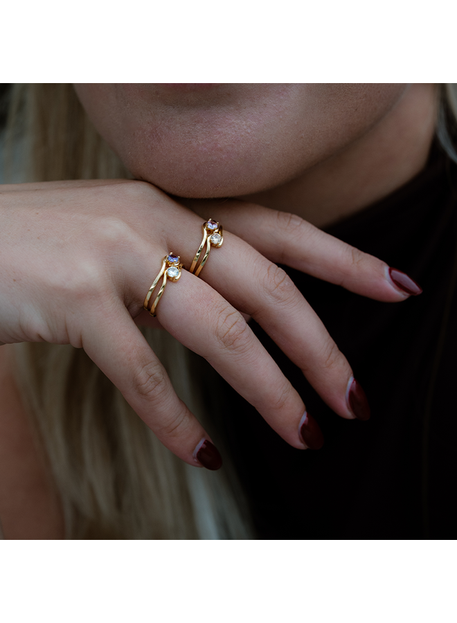 Geboortesteen Ring juli robijn
