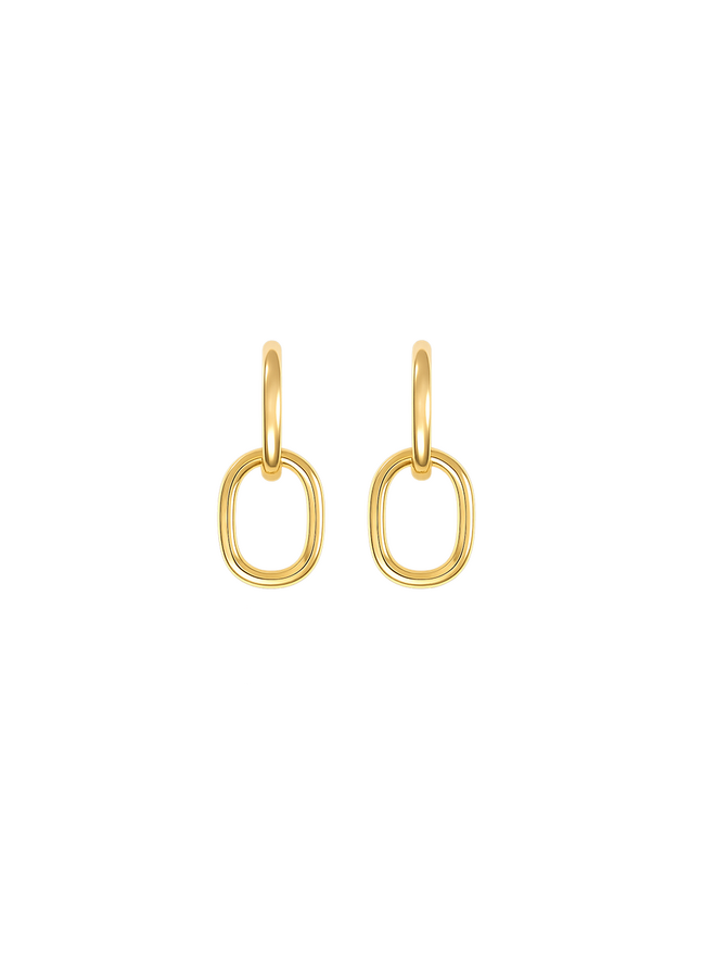 Statement oorbellen Lolita Goud
