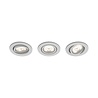 Philips philips myLiving Casement Inbouwspot Rond Grijs, 3 spots Philips philips myLiving Casement Inbouwspot Rond Grijs, 3 spots