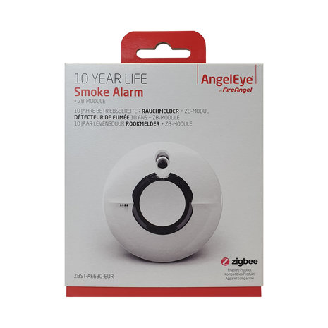 AngelEye AngelEye rookmelder Thermoptek Zigbee Smart Home ZBST-AE630-EUR AngelEye AngelEye rookmelder Thermoptek Zigbee Smart Home ZBST-AE630-EUR