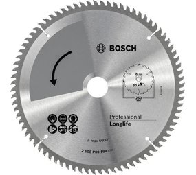 Bosch cirkelzaagblad PRECISION - 250X2X30/-,T80 (1) Bosch cirkelzaagblad PRECISION - 250X2X30/-,T80 (1)
