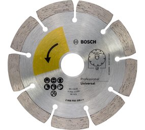 Bosch PROF. DIAMANTSCHIJF UNIVERSAL TOP , 125MM, 22.23 Bosch PROF. DIAMANTSCHIJF UNIVERSAL TOP , 125MM, 22.23