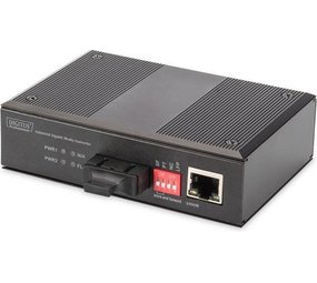 Digitus Digitus DN-652101 netwerk media converter 1000 Mbit/s 850 nm Multimode Zwart Digitus Digitus DN-652101 netwerk media converter 1000 Mbit/s 850 nm Multimode Zwart