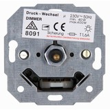 Kopp Kopp universele druk/draai dimmer 40-400w wissel 8091 inbouw R