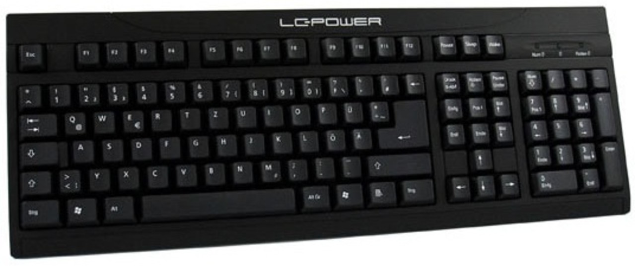 LC Power LC-Power BK-902 Keyboard USB - QWERTZ (Duitsland) LC Power LC-Power BK-902 Keyboard USB - QWERTZ (Duitsland)