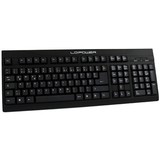 LC Power LC-Power BK-902 Keyboard USB - QWERTZ (Duitsland)