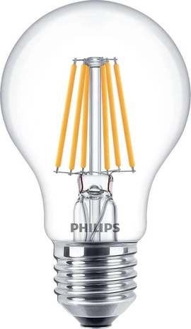 Philips Philips Classic LEDbulb E27 A60 5.5W 827 Helder Philips Philips Classic LEDbulb E27 A60 5.5W 827 Helder