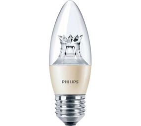Philips Philips LEDcandle E27 B38 6W 827 (MASTER) | DimTone Dimbaar - Vervangt 40W Philips Philips LEDcandle E27 B38 6W 827 (MASTER) | DimTone Dimbaar - Vervangt 40W