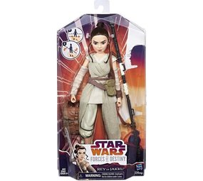 Hasbro Hasbro Star Wars Forces of Destiny Rey Speelfiguur - 28 cm Hasbro Hasbro Star Wars Forces of Destiny Rey Speelfiguur - 28 cm