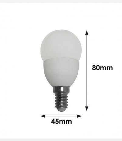 Prolumia Prolumia Kogellamp led-lamp e14 bol 2700K - 40931350 - 10 stuks verpakking