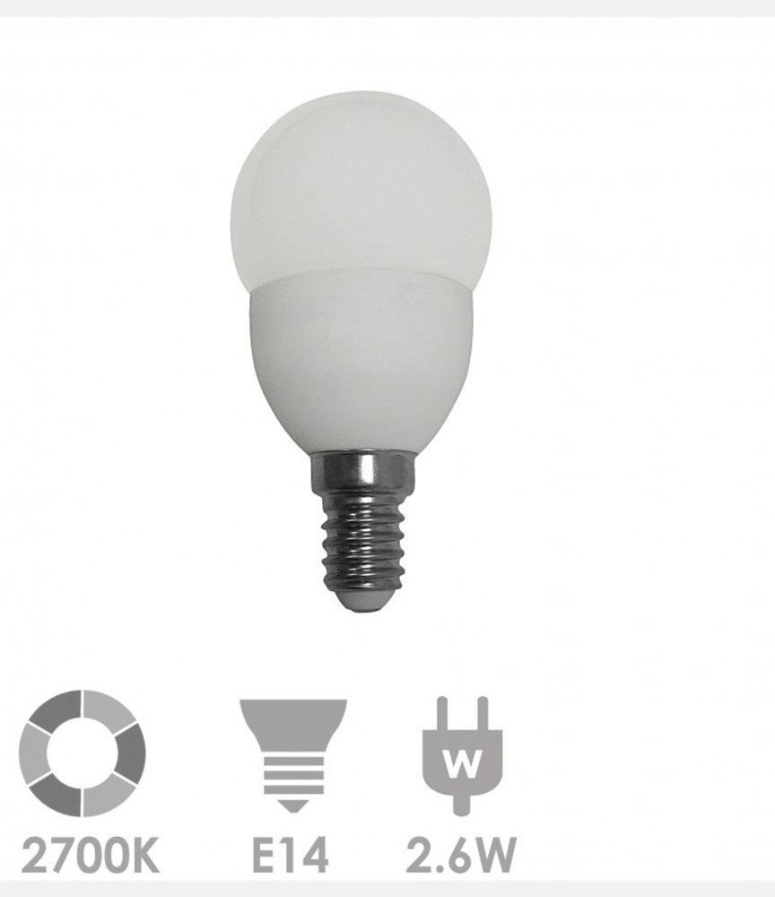 Prolumia Prolumia Kogellamp led-lamp e14 bol 2700K - 40931350 - 10 stuks verpakking