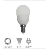 Prolumia Prolumia Kogellamp led-lamp e14 bol 2700K - 40931350 - 10 stuks verpakking