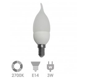Prolumia Prolumia KAARS TIP LED-lamp E14 Kaars 2700K 40931400 10 stuks verpakking