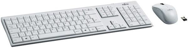 Fujitsu Fujitsu LX390 Radio toetsenboord en muis set DUITS, QWERTZ, Windows® Wit Fujitsu Fujitsu LX390 Radio toetsenboord en muis set DUITS, QWERTZ, Windows® Wit
