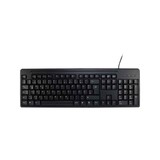 Inter-Tech Inter-Tech K-3123 USB QWERTZ toetsenbord  88884082S schwarz/ zwart