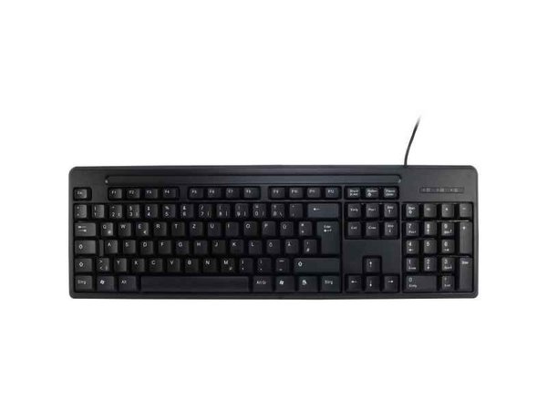 Inter-Tech Inter-Tech K-3123 USB QWERTZ 88884082 Schwarz Inter-Tech Inter-Tech K-3123 USB QWERTZ 88884082 Schwarz