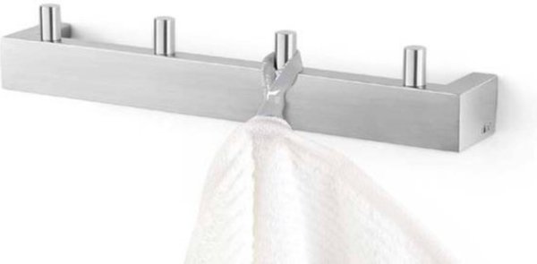 Zack ZACK Linea Handdoekhaken op Stang Chroom Zack ZACK Linea Handdoekhaken op Stang Chroom