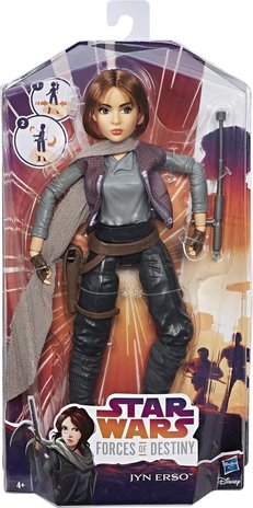 Hasbro Hasbro Star Wars Forces of Destiny Jyn Erso - Speelfiguur - 28 cm Hasbro Hasbro Star Wars Forces of Destiny Jyn Erso - Speelfiguur - 28 cm