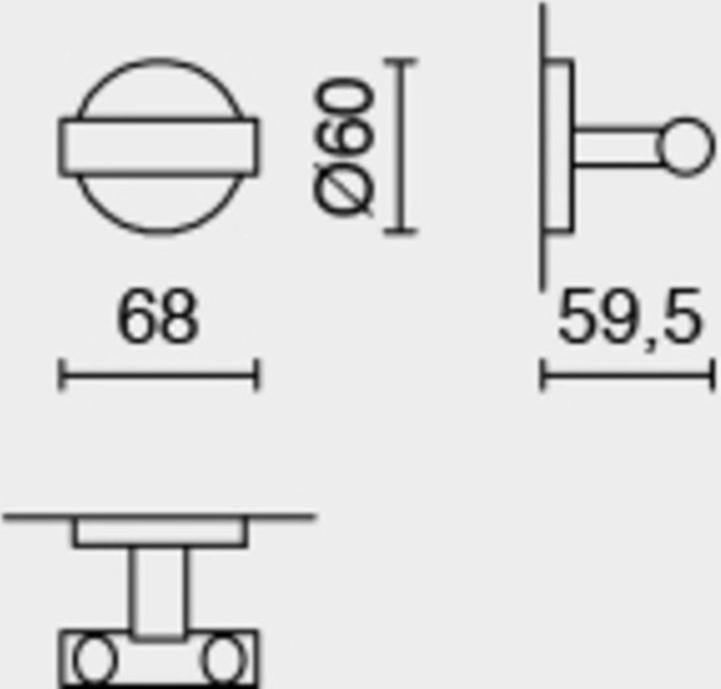Zack ZACK Scala - Handdoekhouder - Roestvrij Staal