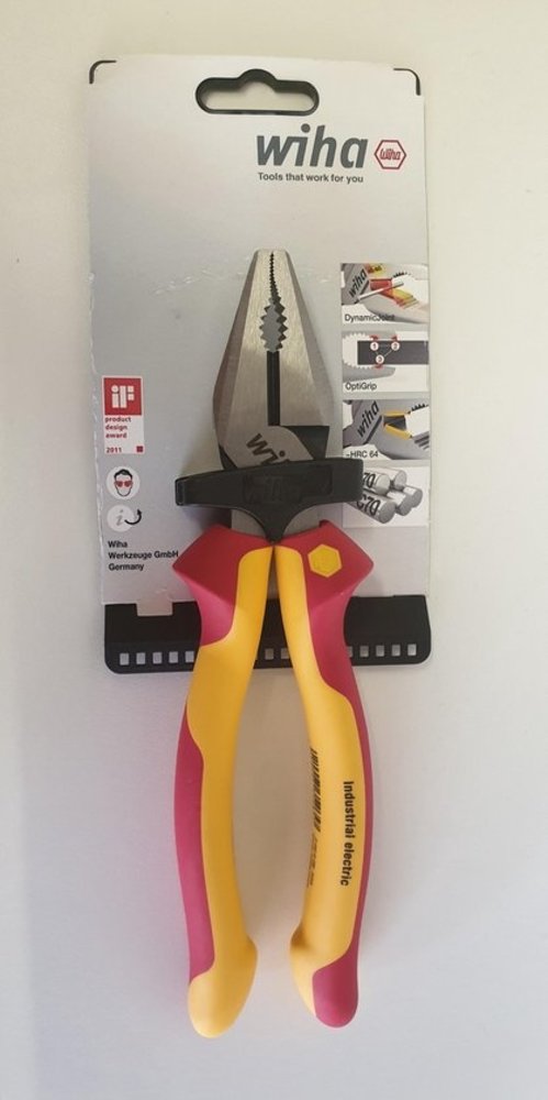 Wiha WIHA Industrial Electric Krachtcombinatietang Z 02 0 09 225mm in blister Wiha WIHA Industrial Electric Krachtcombinatietang Z 02 0 09 225mm in blister