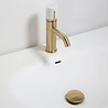 EsseBagno EsseBagno wastafelkraan Manopola laag goud EsseBagno EsseBagno wastafelkraan Manopola laag goud