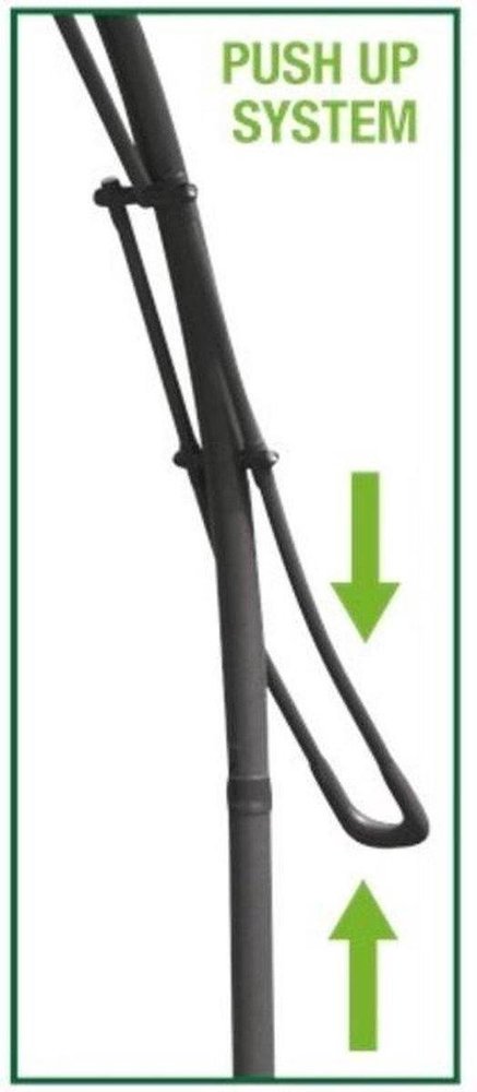 Garden collection Garden Collection - Luxe Zweefparasol met Push-up Systeem - ⌀ 300 CM - Antraciet Garden collection Garden Collection - Luxe Zweefparasol met Push-up Systeem - ⌀ 300 CM - Antraciet