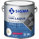 Sigma Sigma lak interieur glans RAL 9010 2,5L Sigma Sigma lak interieur glans RAL 9010 2,5L