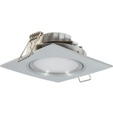 Paulmann Paulmann inbouwspot LED Nova Coin 3-stapdim vierkant kantelbaar aluminium LED 6,5W Paulmann Paulmann inbouwspot LED Nova Coin 3-stapdim vierkant kantelbaar aluminium LED 6,5W