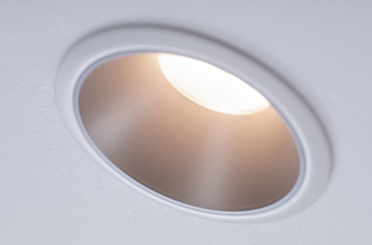 Paulmann Paulmann 93409 Inbouwlamp 6.50 W Warm wit Wit, Zilver Paulmann Paulmann 93409 Inbouwlamp 6.50 W Warm wit Wit, Zilver