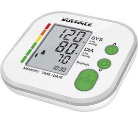 Soehnle Soehnle 68127 Systo Monitor 180 Bovenarm-Bloeddrukmeter Wit/Grijs Soehnle Soehnle 68127 Systo Monitor 180 Bovenarm-Bloeddrukmeter Wit/Grijs