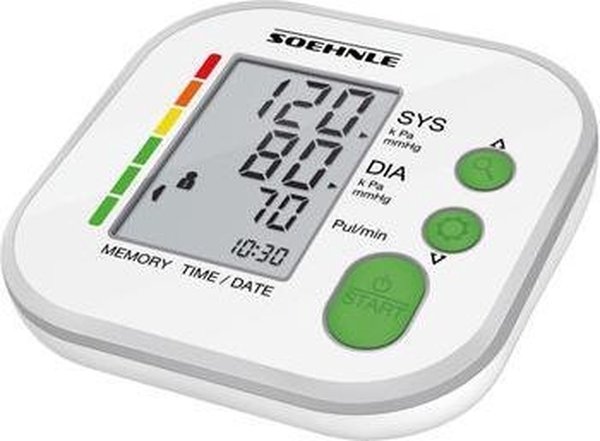 Soehnle Soehnle 68127 Systo Monitor 180 Bovenarm-Bloeddrukmeter Wit/Grijs Soehnle Soehnle 68127 Systo Monitor 180 Bovenarm-Bloeddrukmeter Wit/Grijs