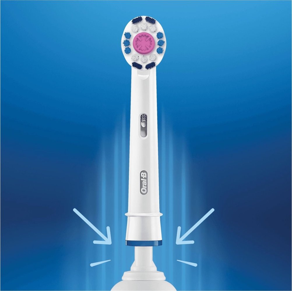 Oral B Oral-B 3D White Opzetborstels - 2 stuks Oral B Oral-B 3D White Opzetborstels - 2 stuks