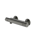 Aquavive AquaVive thermostatische douchekraan Nilson gun metal 15cm Aquavive AquaVive thermostatische douchekraan Nilson gun metal 15cm