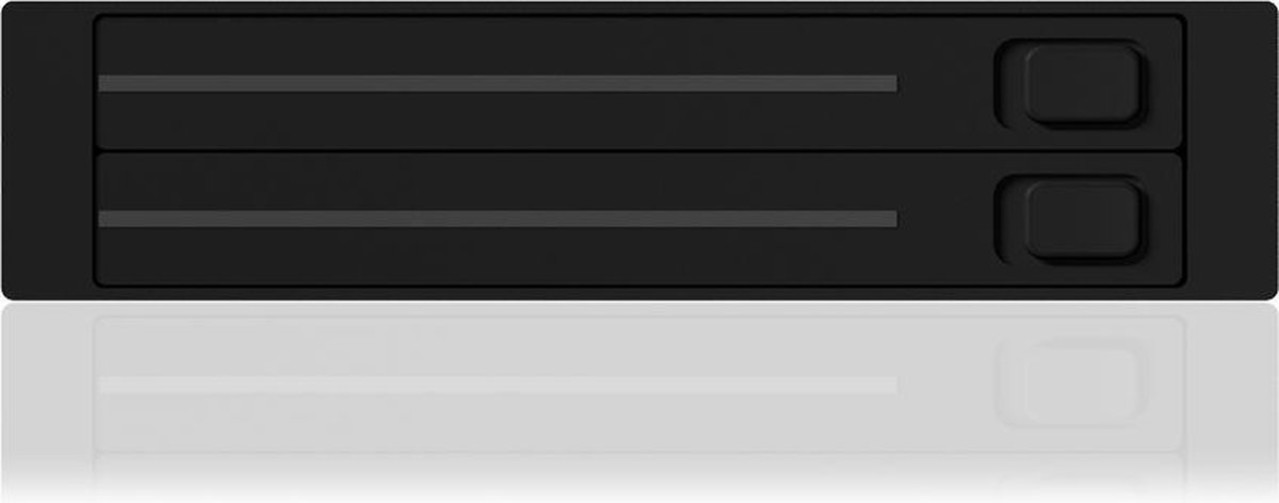 Icy Box RaidSonic IB-2226STS drive bay panel 8,89 cm (3.5'') Bezelplaat Zwart Icy Box RaidSonic IB-2226STS drive bay panel 8,89 cm (3.5'') Bezelplaat Zwart