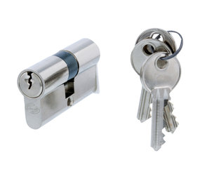 Nemef Nemef cilinder 91260 - Met 3 sleutels - In zichtverpakking - 1 cilinder in verpakking Nemef Nemef cilinder 91260 - Met 3 sleutels - In zichtverpakking - 1 cilinder in verpakking