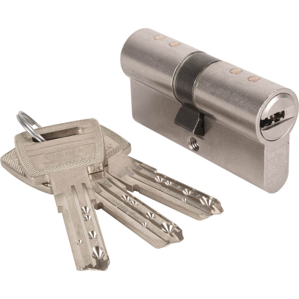 Nemef Nemef Veiligheidscilinder Dubbel 142/9 blis Nemef Nemef Veiligheidscilinder Dubbel 142/9 blis